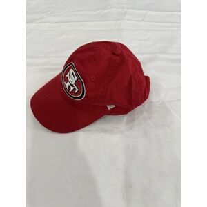 San Francisco 49ers Fanatics Brand Adjustable Red Hat One Size